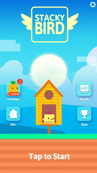 Download Stacky Bird: Fun Egg Dash Game [MOD MegaMod] latest version 0.1.7 for Android