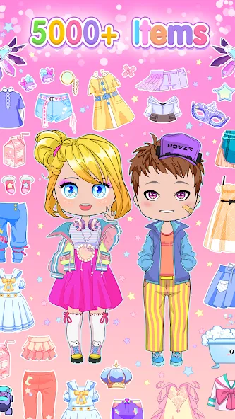 Download Chibi Doll Dress Up Games [MOD Unlimited money] latest version 0.5.7 for Android