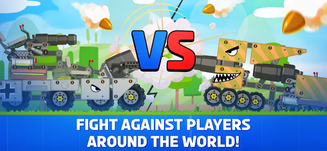 Download Super Tank Rumble [MOD Unlimited coins] latest version 0.8.3 for Android