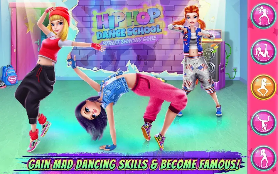 Download Hip Hop Dance School Game [MOD Unlocked] latest version 2.5.1 for Android