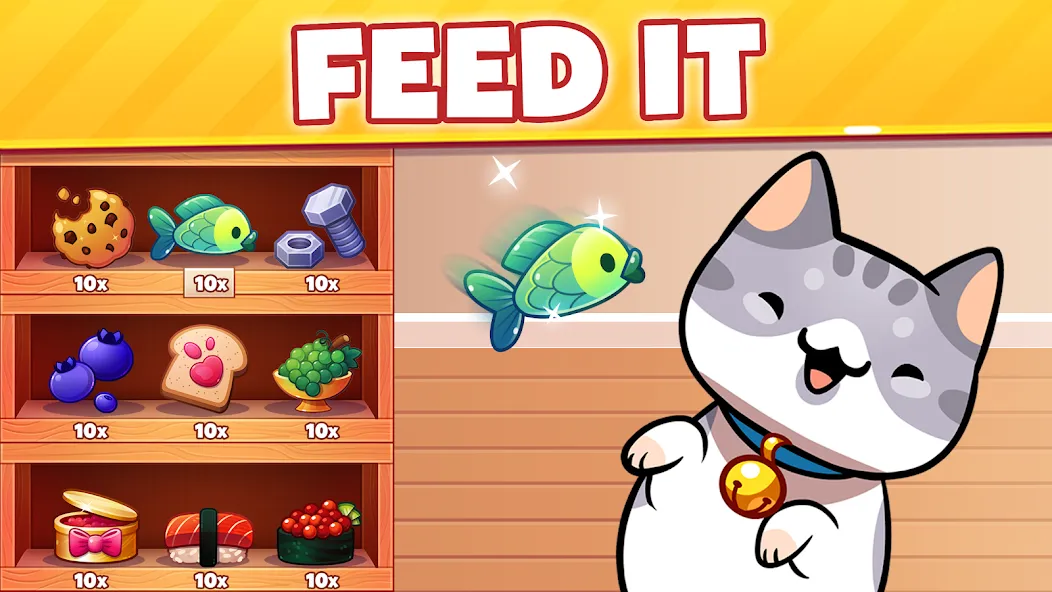 Download Cat Game - The Cats Collector! [MOD Unlimited money] latest version 0.7.7 for Android