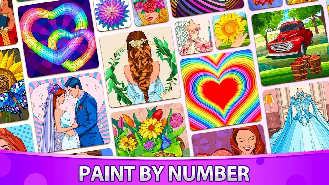 Download ColorPlanet® Paint by Number [MOD Unlimited coins] latest version 0.1.8 for Android