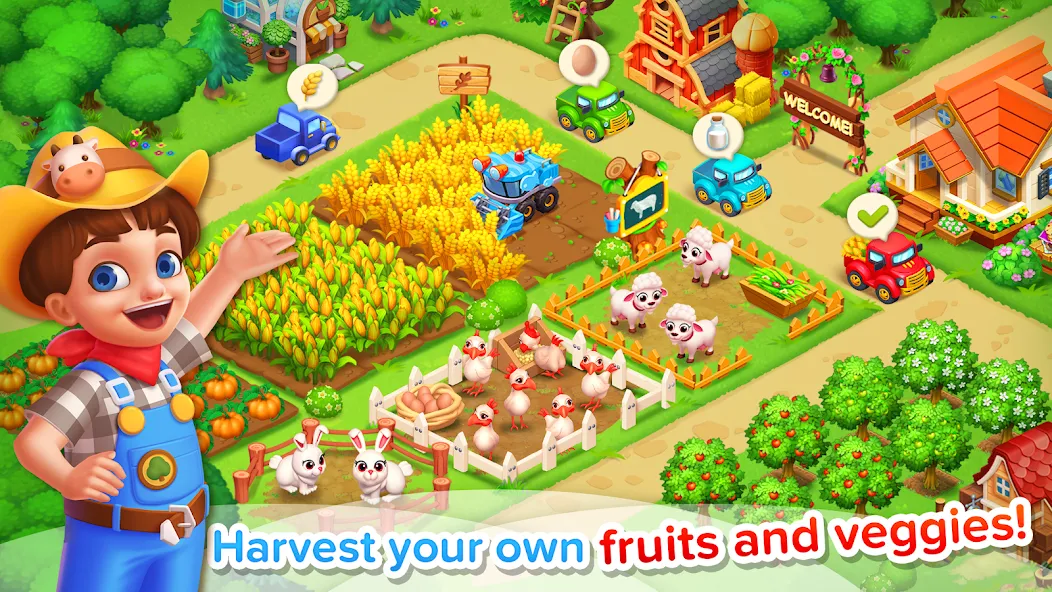Download Family Farm Seaside [MOD Unlimited coins] latest version 1.2.7 for Android
