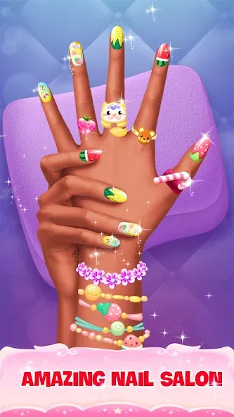 Download Nail Salon Games for Girls [MOD Unlimited coins] latest version 2.9.3 for Android