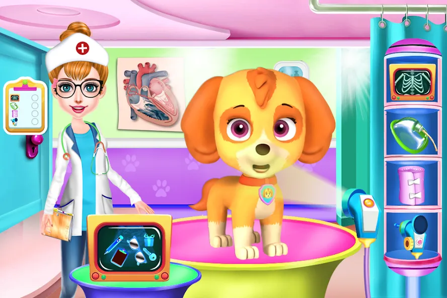 Download Fluffy Pets Vet Doctor Care [MOD Menu] latest version 2.5.5 for Android