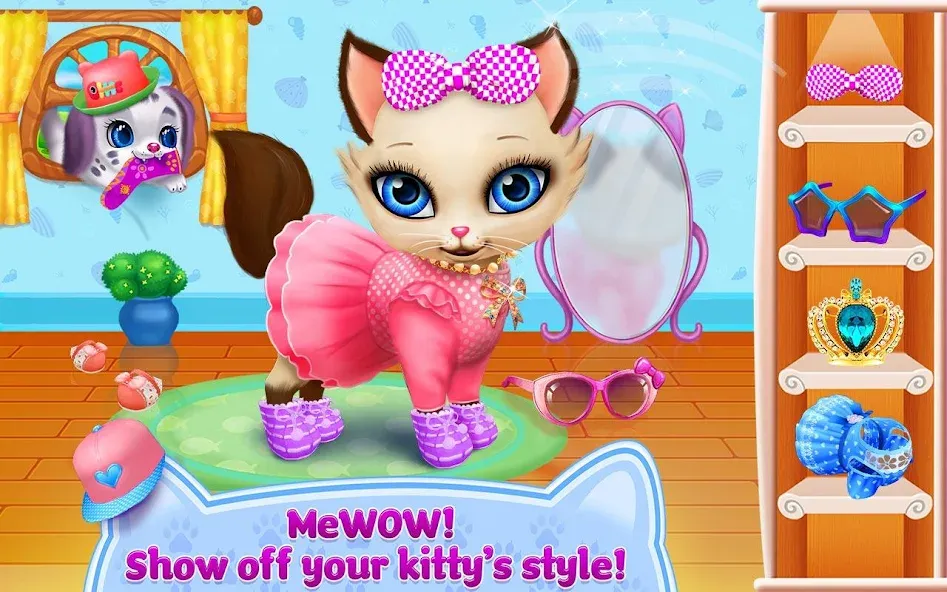 Download Kitty Love - My Fluffy Pet [MOD MegaMod] latest version 0.2.7 for Android