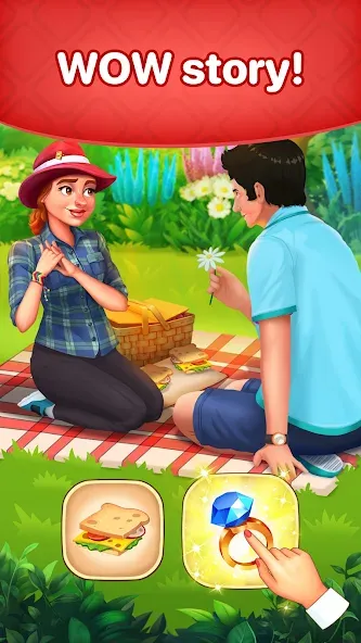 Download X Garden Relax Match 3 Design [MOD Unlimited money] latest version 2.5.2 for Android
