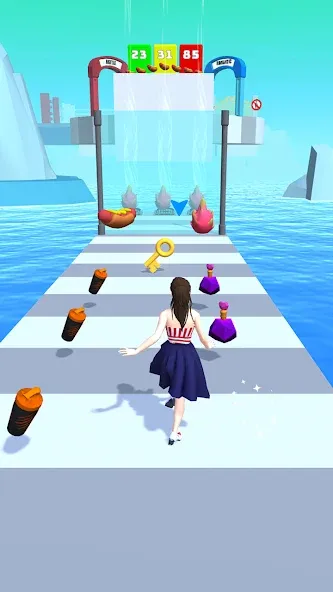 Download Girl Runner 3D [MOD Unlimited coins] latest version 1.9.9 for Android
