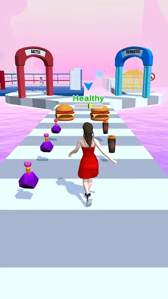 Download Girl Runner 3D [MOD Unlimited coins] latest version 1.9.9 for Android