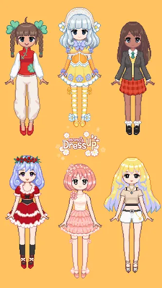 Download Momo's Dressup [MOD Unlimited money] latest version 0.9.9 for Android