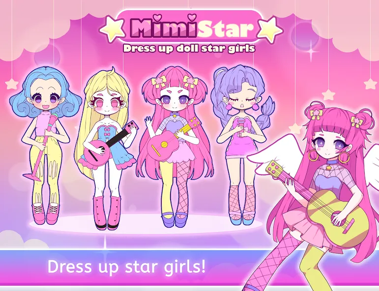 Download Mimistar dress up chibi doll [MOD Unlimited coins] latest version 2.8.6 for Android