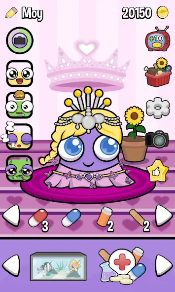 Download Moy 3 - Virtual Pet Game [MOD Unlimited money] latest version 0.9.6 for Android