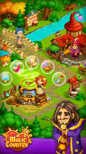 Download Magic City: fairy farm [MOD Unlocked] latest version 1.1.3 for Android