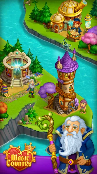 Download Magic City: fairy farm [MOD Unlocked] latest version 1.1.3 for Android