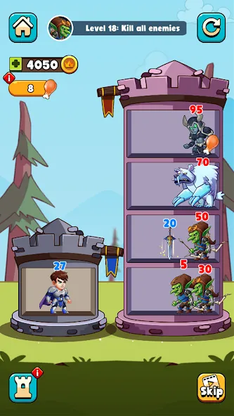 Download Hero Tower Wars - Merge Puzzle [MOD MegaMod] latest version 2.5.9 for Android
