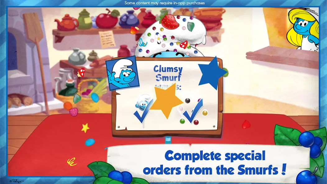 Download The Smurfs Bakery [MOD Unlimited money] latest version 0.9.6 for Android
