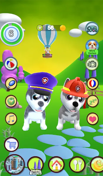 Download Talking Husky Dog [MOD Unlocked] latest version 0.4.9 for Android
