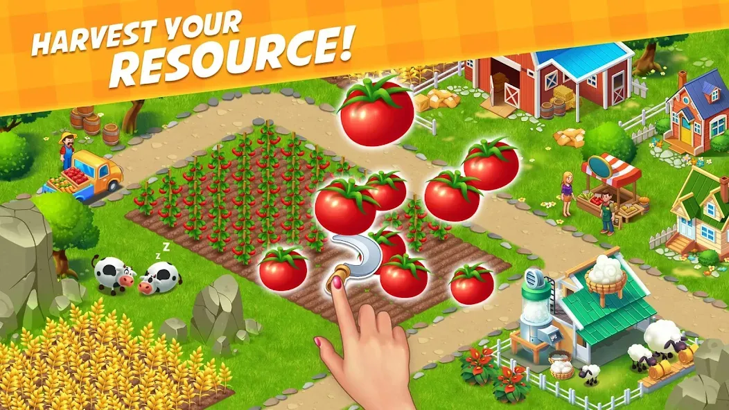 Download Farm City: Farming & Building [MOD MegaMod] latest version 0.4.8 for Android
