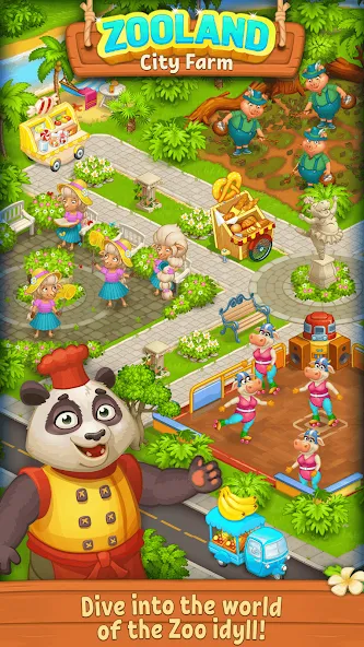 Download Farm Zoo Happy Day in Pet City [MOD Menu] latest version 1.8.8 for Android