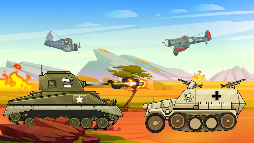 Download Merge Master Tanks: Tank wars [MOD MegaMod] latest version 1.7.2 for Android