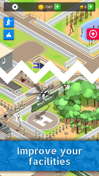 Download Idle Army Base: Tycoon Game [MOD Unlimited coins] latest version 2.6.8 for Android