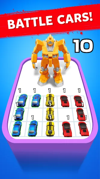 Download Robot Merge Master: Car Games [MOD MegaMod] latest version 0.5.9 for Android