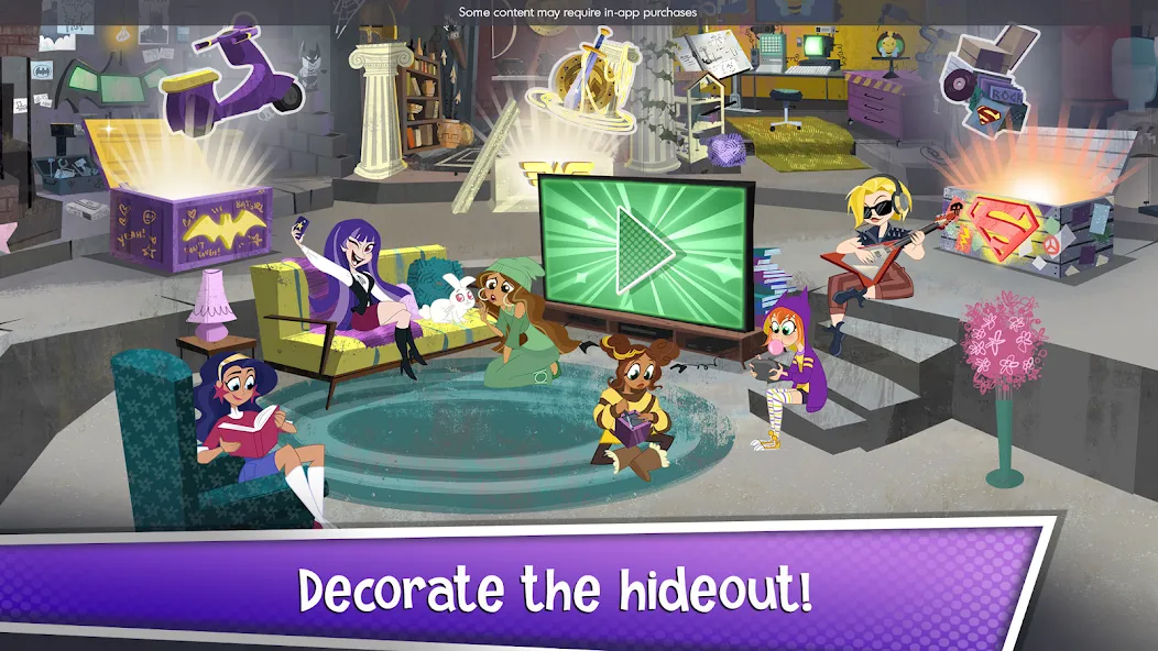 Download DC Super Hero Girls Blitz [MOD Unlocked] latest version 0.3.1 for Android