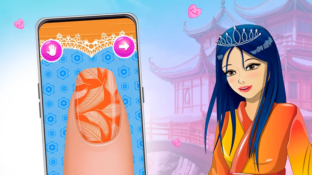 Download Nail Salon : princess [MOD Unlimited money] latest version 1.5.8 for Android