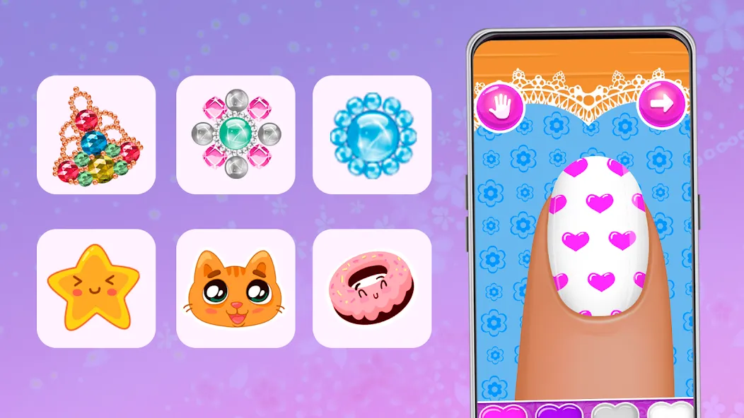 Download Nail Salon : princess [MOD Unlimited money] latest version 1.5.8 for Android