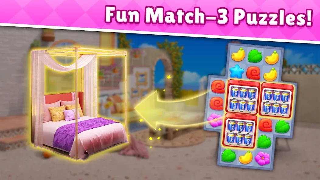 Download Garden Match Decor [MOD Unlimited money] latest version 0.6.3 for Android