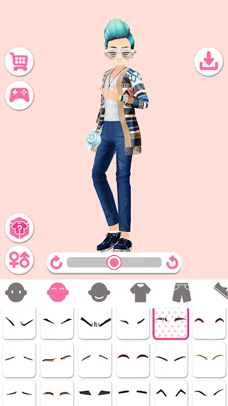 Download Styledoll Life:3D Avatar maker [MOD Unlimited coins] latest version 2.3.7 for Android