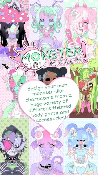 Download Monster Girl Maker [MOD Unlocked] latest version 1.4.4 for Android