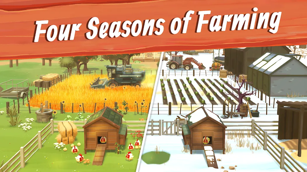 Download Big Farm: Mobile Harvest [MOD Unlimited money] latest version 0.4.9 for Android