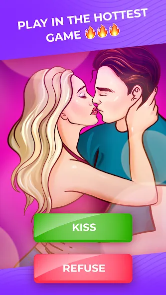 Download Kiss Me: Kissing Games 18+ [MOD Unlimited coins] latest version 0.7.9 for Android