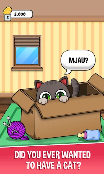 Download Oliver the Virtual Cat [MOD Menu] latest version 2.8.1 for Android