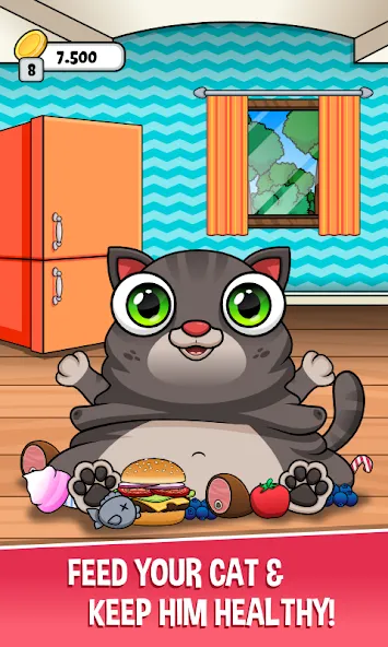 Download Oliver the Virtual Cat [MOD Menu] latest version 2.8.1 for Android