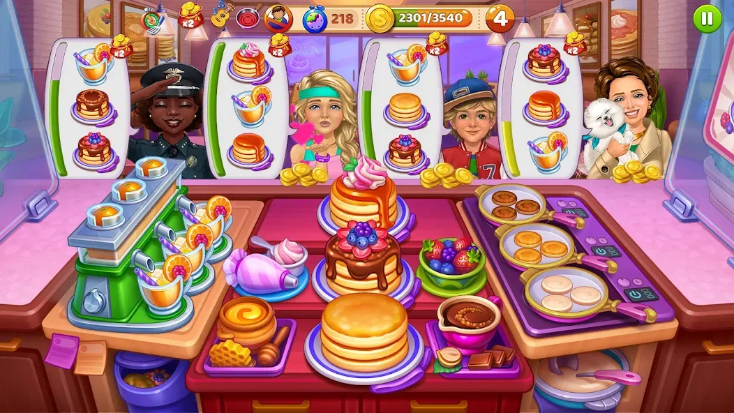 Download Tasty World: Cafe diner dash [MOD MegaMod] latest version 2.6.6 for Android