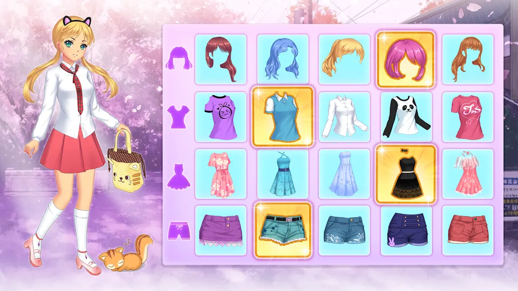 Download Anime Dress Up Games For Girls [MOD MegaMod] latest version 1.2.8 for Android