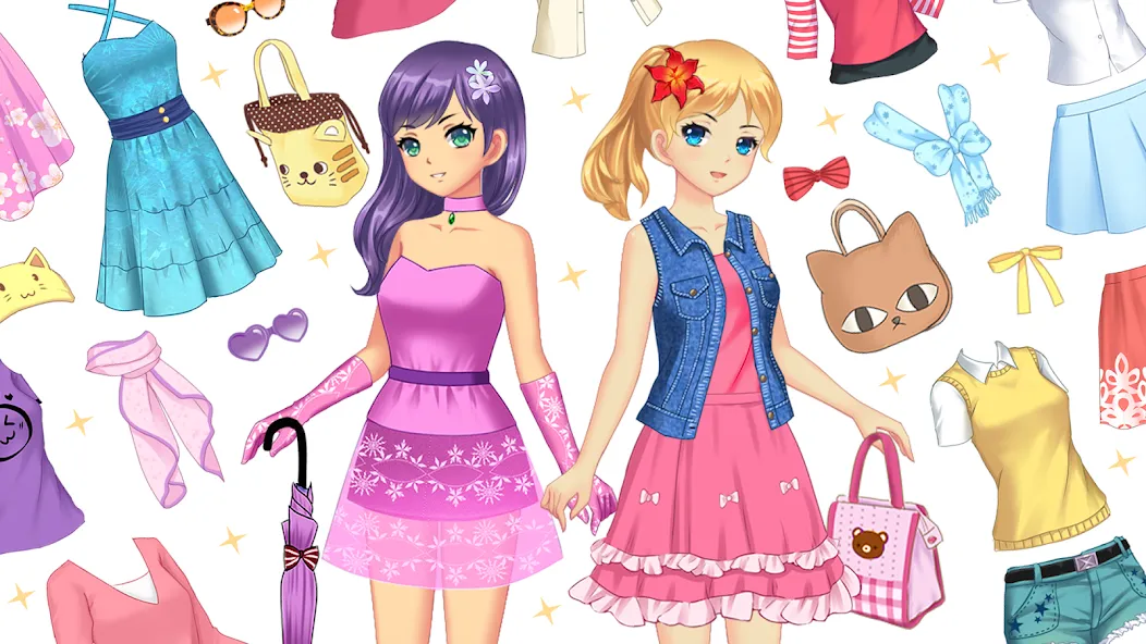 Download Anime Dress Up Games For Girls [MOD MegaMod] latest version 1.2.8 for Android