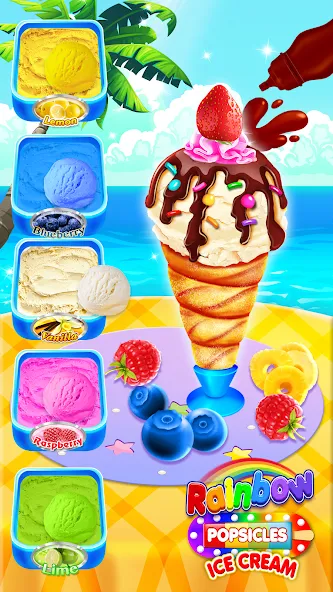 Download Rainbow Ice Cream & Popsicles [MOD Unlimited money] latest version 0.3.6 for Android