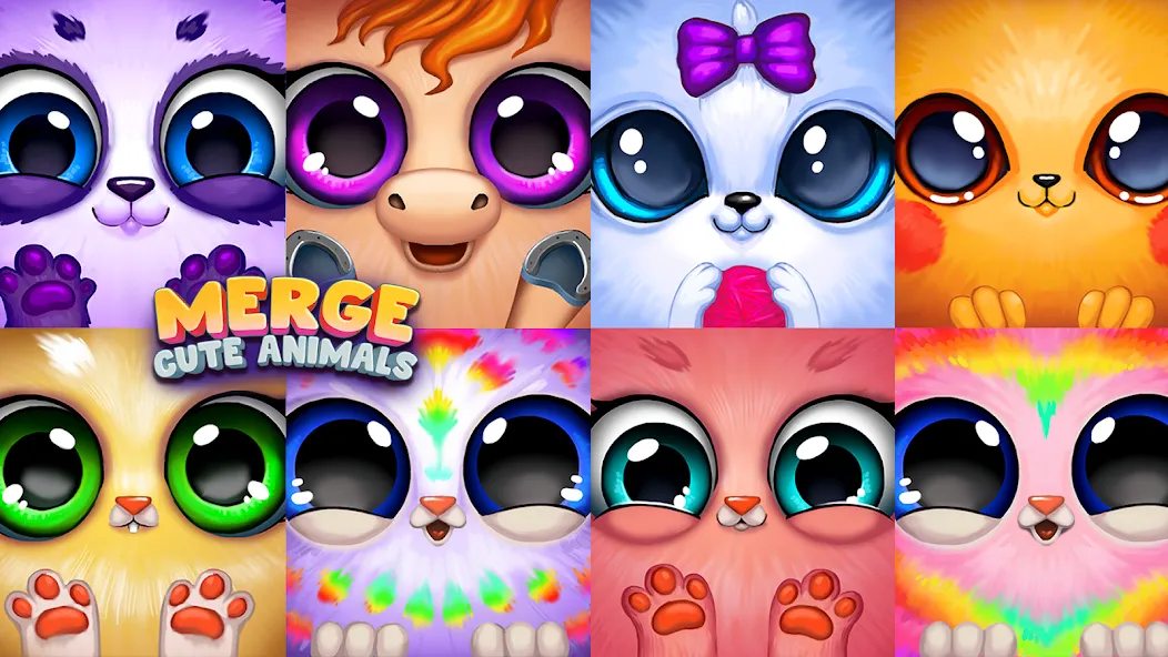 Download Merge Cute Animals: Pets Games [MOD Unlimited money] latest version 1.8.1 for Android