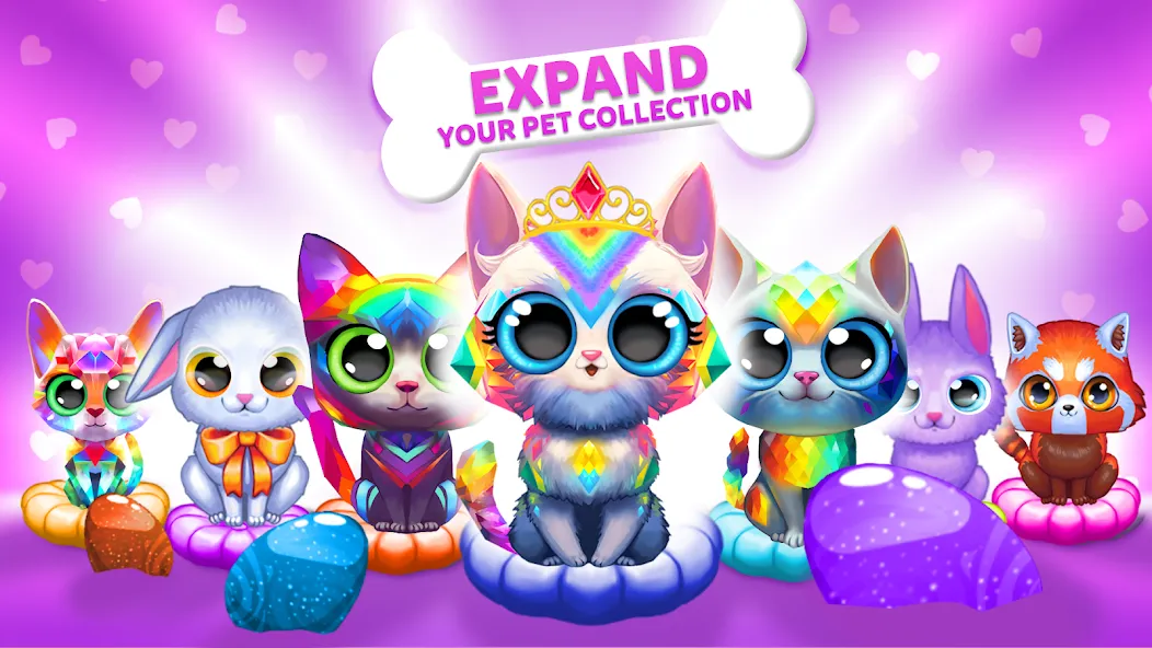 Download Merge Cute Animals: Pets Games [MOD Unlimited money] latest version 1.8.1 for Android