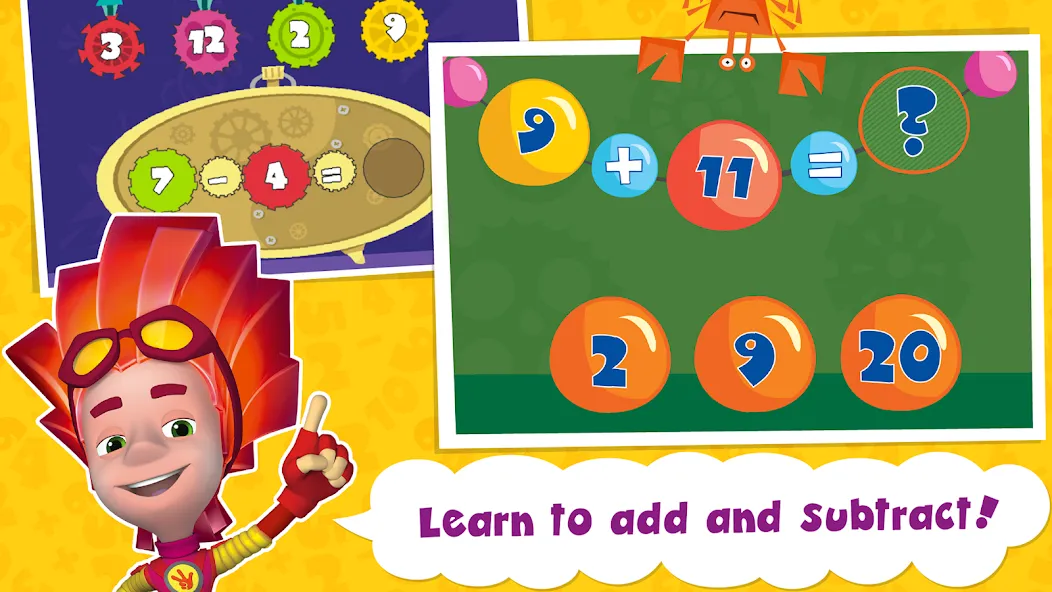 Download The Fixies Math Learning Games [MOD Unlimited coins] latest version 2.4.5 for Android