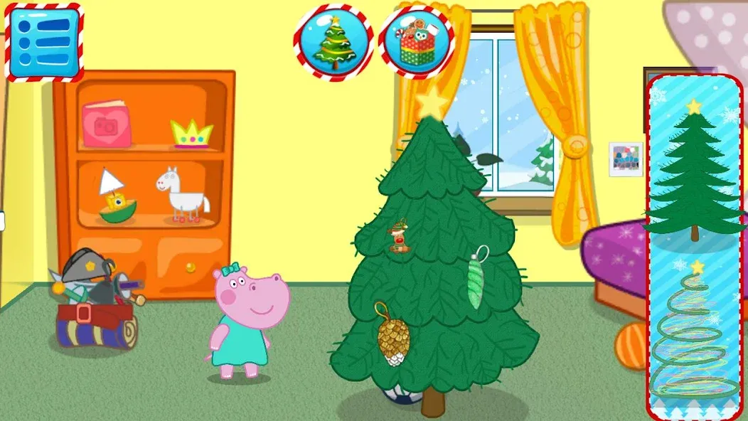 Download Santa Hippo: Christmas Eve [MOD Unlimited money] latest version 1.8.9 for Android