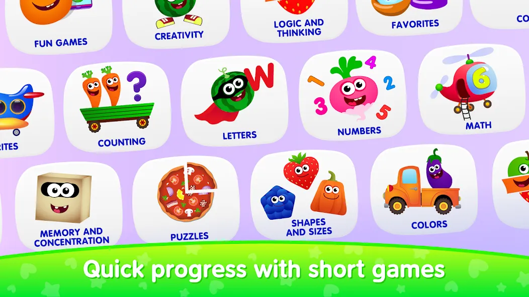 Download Educational games for kids 2-4 [MOD Unlimited coins] latest version 0.8.4 for Android