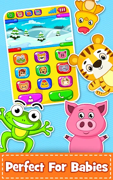 Download Baby Phone for Toddlers Games [MOD MegaMod] latest version 2.2.1 for Android