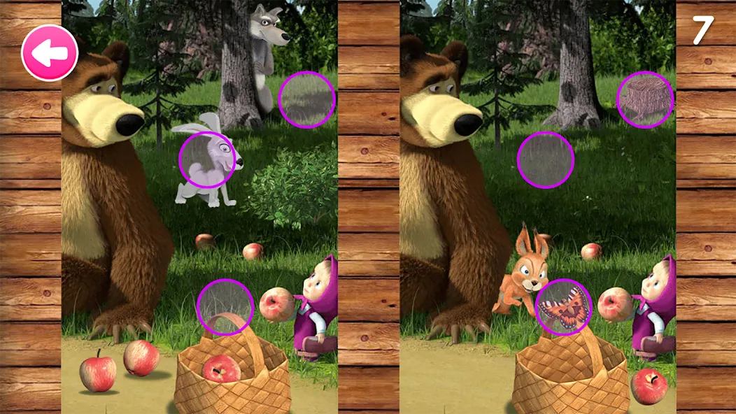 Download Masha and the Bear Educational [MOD MegaMod] latest version 1.5.4 for Android