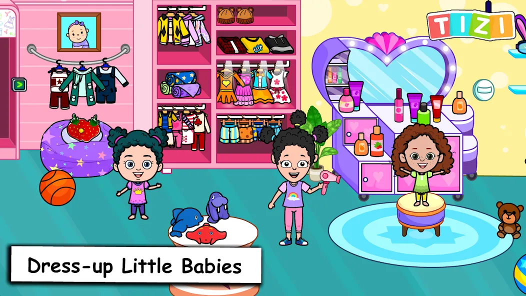 Download My Tizi Town Daycare Baby Game [MOD MegaMod] latest version 2.4.2 for Android