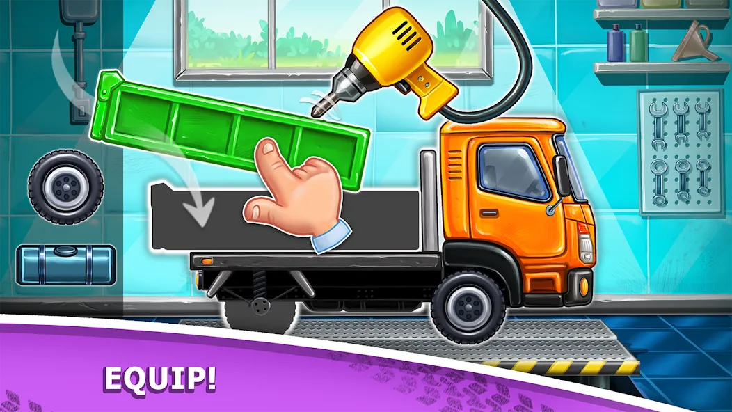 Download Truck games - build a house [MOD Menu] latest version 1.5.1 for Android