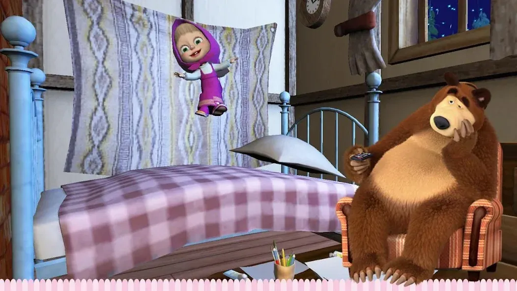 Download Masha and the Bear: Good Night [MOD Unlocked] latest version 2.8.8 for Android